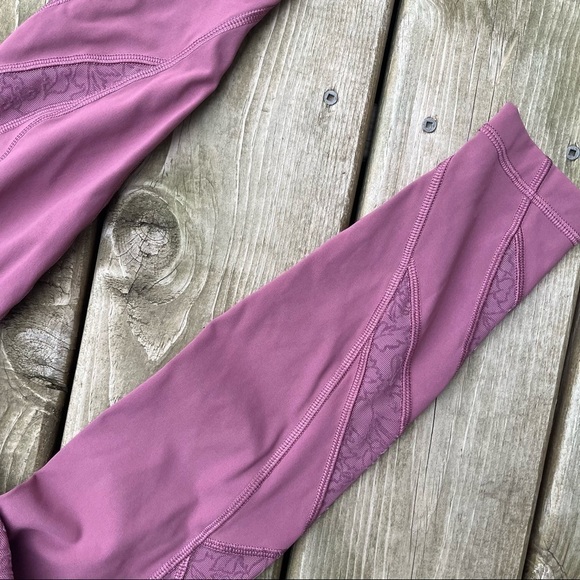 Lululemon Wunder Under High-Rise Tight* Flocked 28" Size 2 - Picture 5 of 9